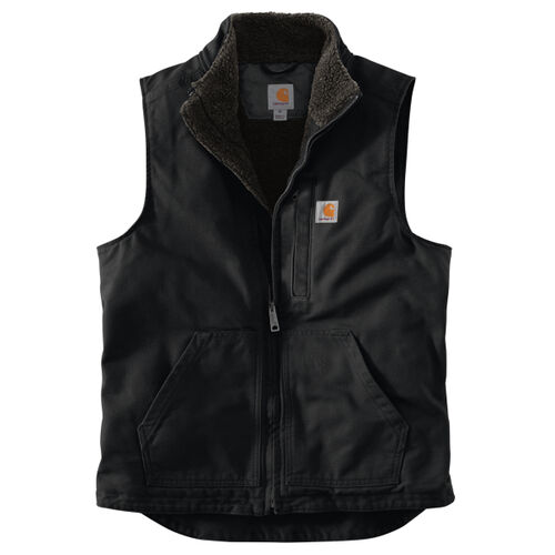 Sherpa Lined Mock Neck Vest Thumbnail