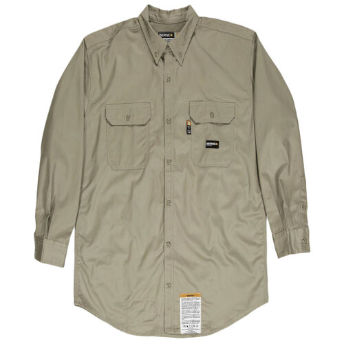 Men's Tall Flame-Resistant Button Down Work Shirt Thumbnail