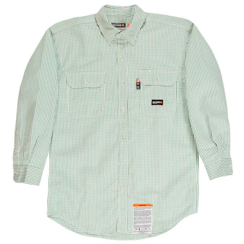 Men's Flame-Resistant Down Plaid Work Shirt Thumbnail